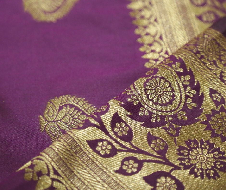 Rainandini Utsav Banarasi Saree with BP Rainandini Utsav Banarasi Saree with BP