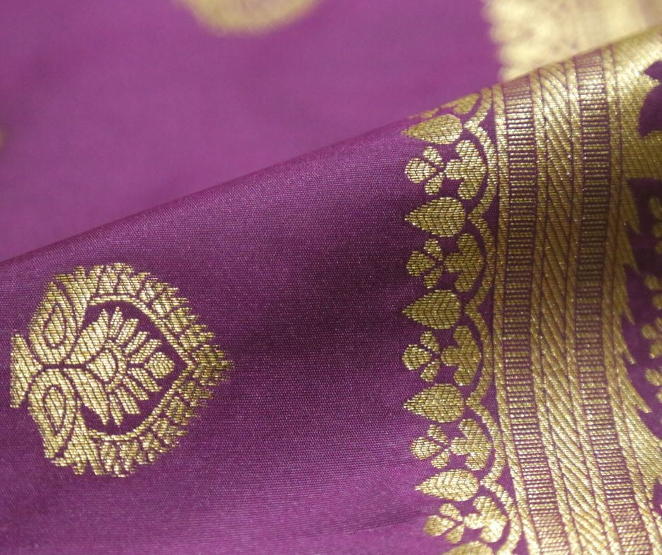 Rainandini Utsav Banarasi Saree with BP Rainandini Utsav Banarasi Saree with BP