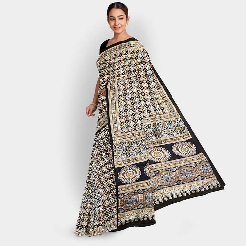 Mitti Ajrakh Future Silk with BP Mitti Ajrakh Future Silk with BP