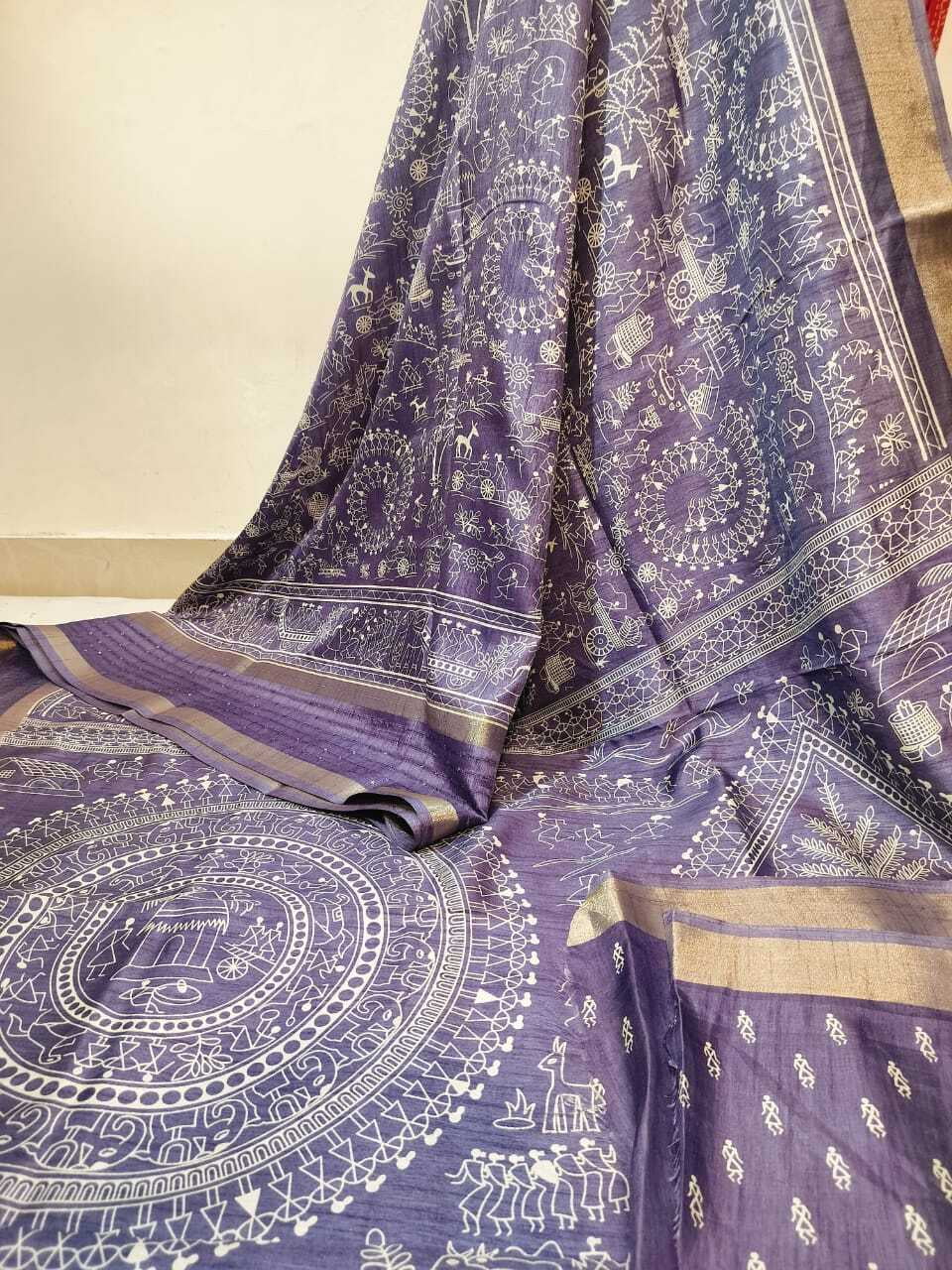 Aadi Saura Kachi Silk Saree Aadi Saura Kachi Silk Saree