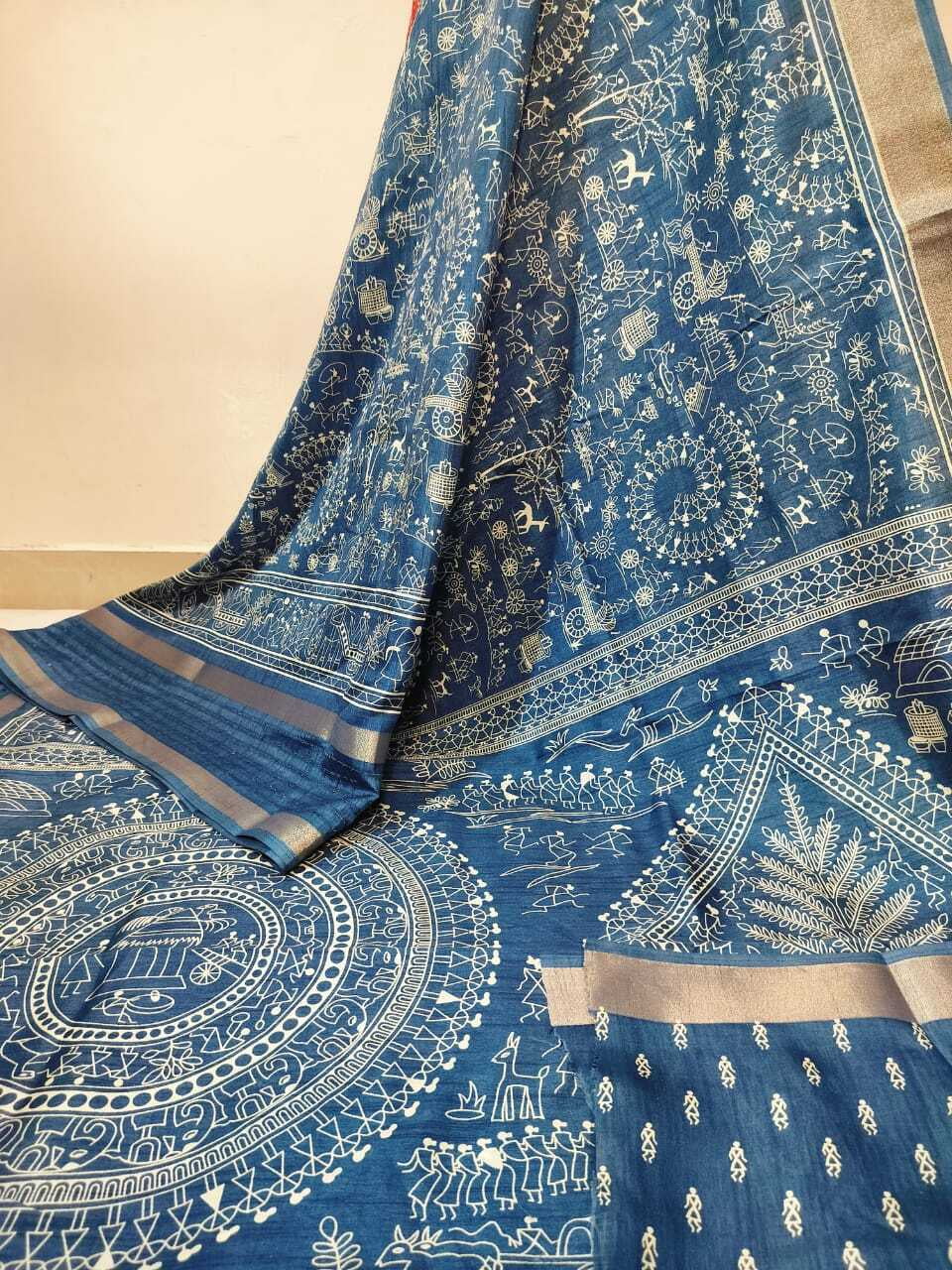 Aadi Saura Kachi Silk Saree Aadi Saura Kachi Silk Saree